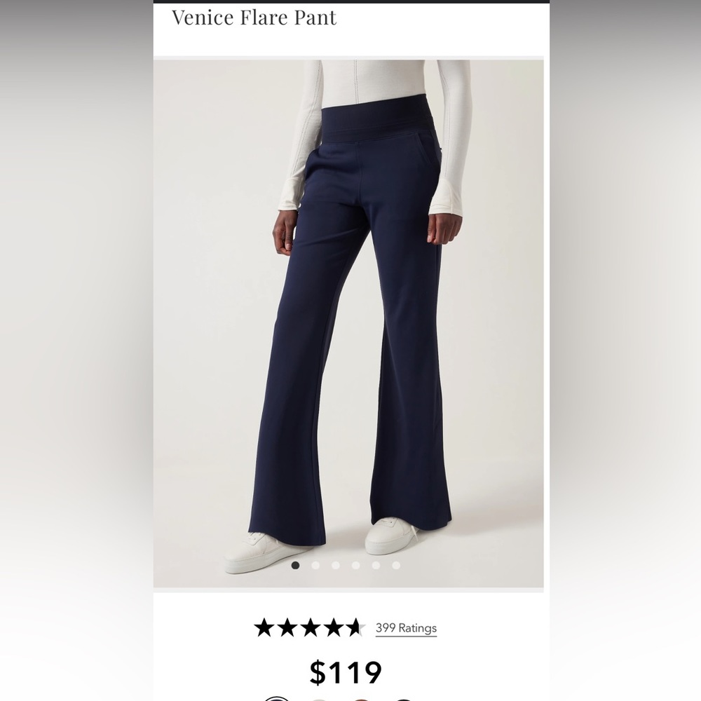 NWOT Athleta Venice Flare Pants.